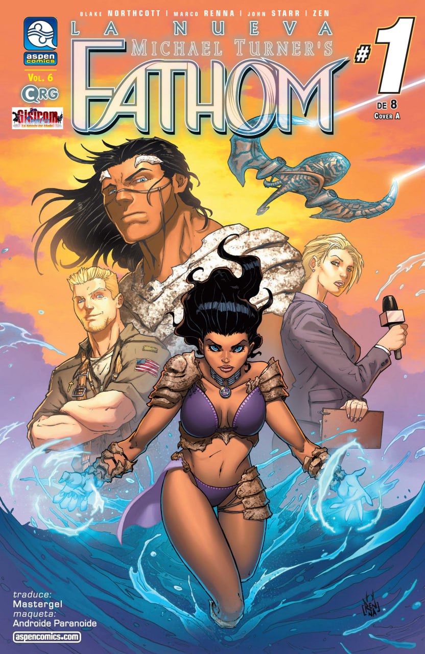 Portada ampliada de Fathom