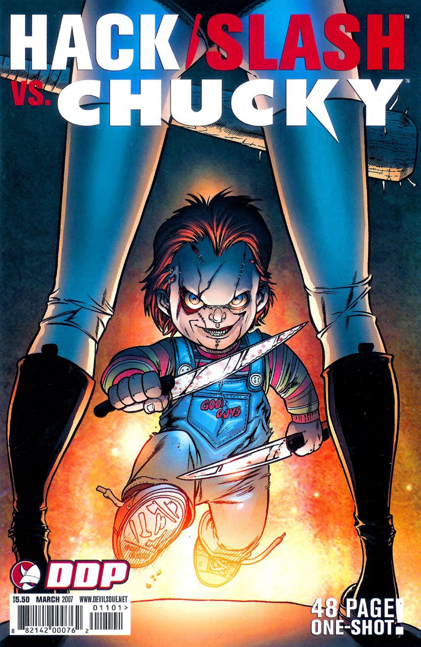 Portada ampliada de HACK/SLASH VS. CHUCKY
