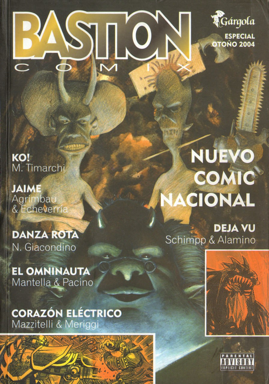 Portada ampliada de BASTION COMIX