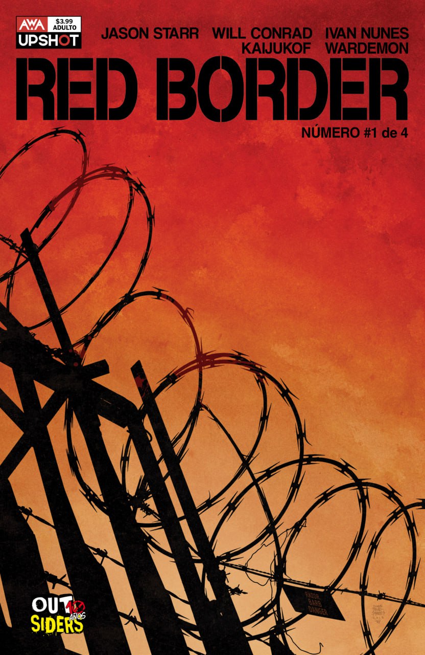 Portada ampliada de Red Border