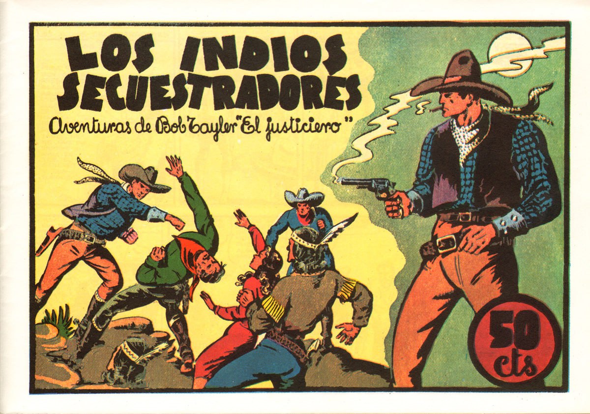 Portada ampliada de LOS INDIOS SECUESTRADORES