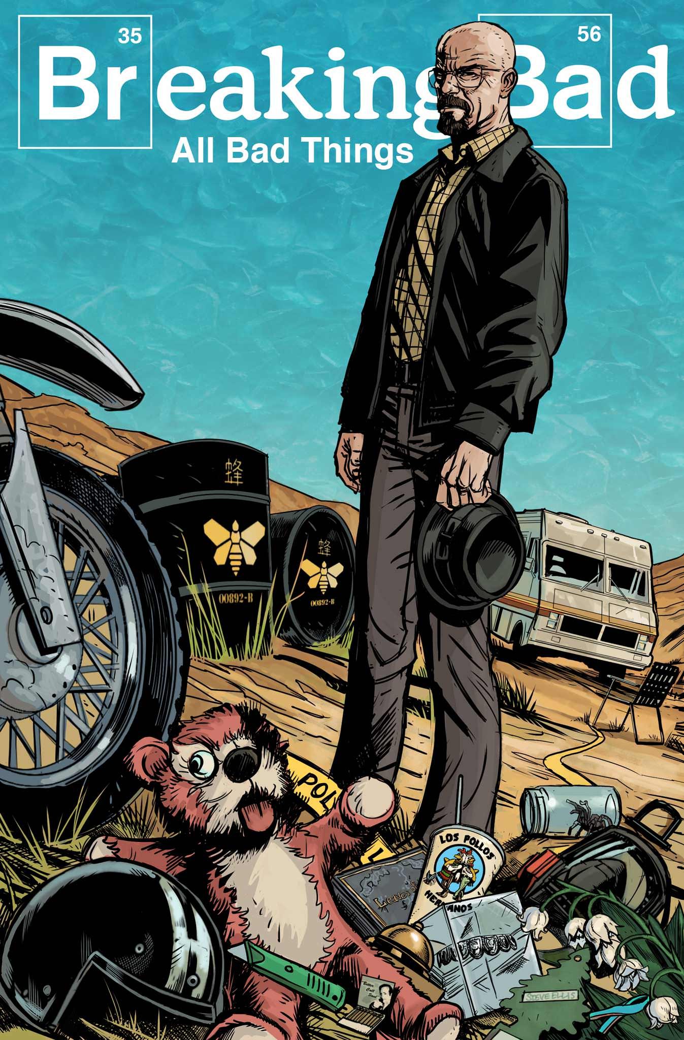 Portada ampliada de Breaking Bad