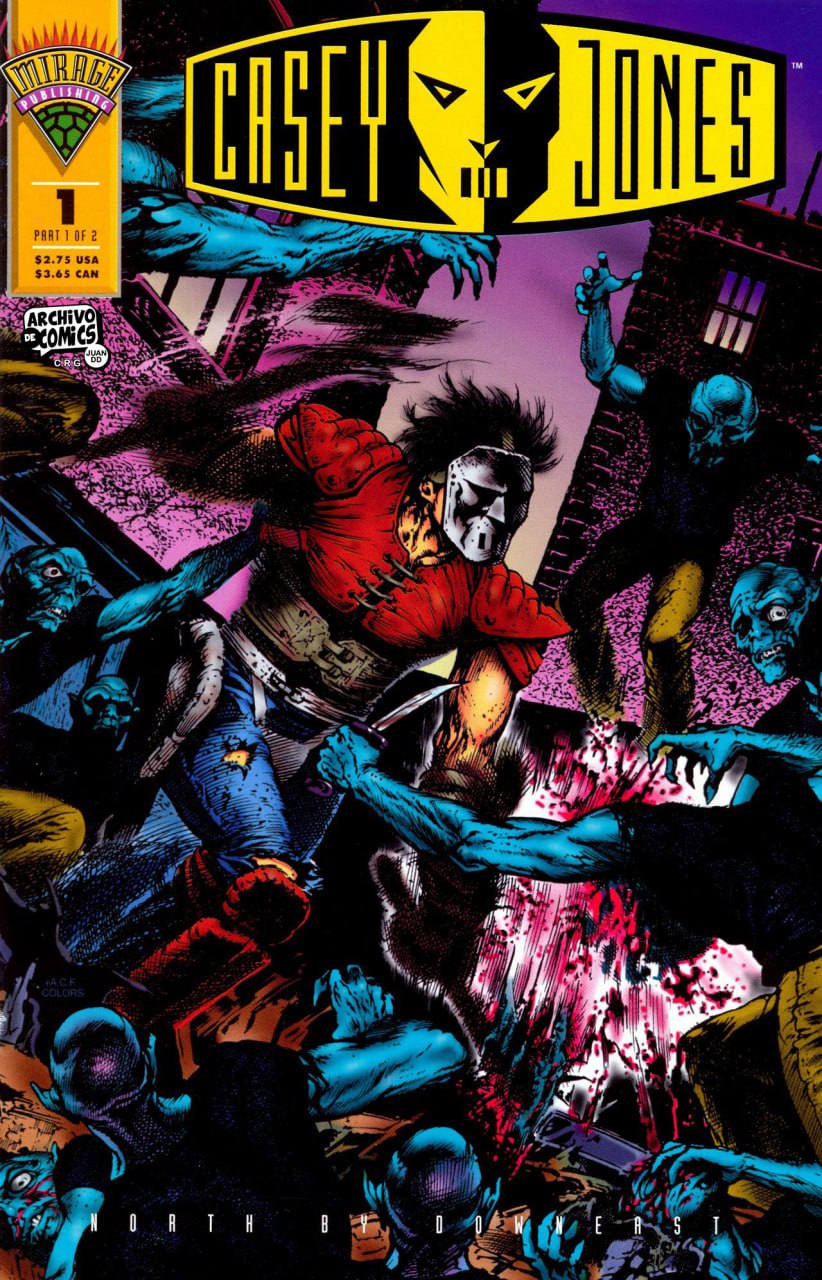 Portada ampliada de CASEY JONES