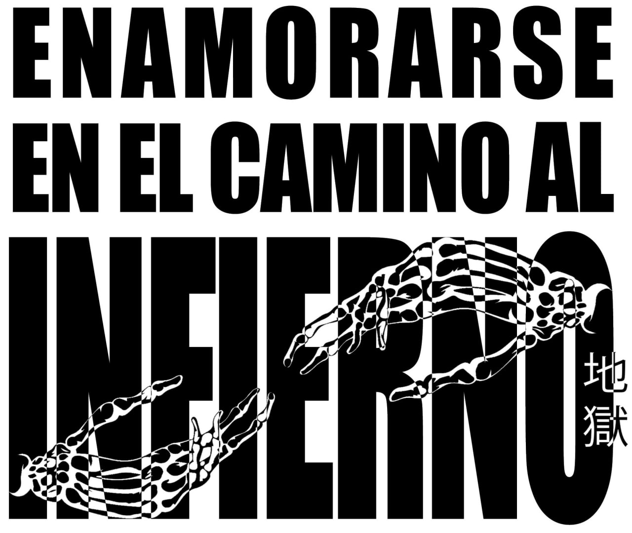 Portada ampliada de ENAMORARSE EN EL CAMINO AL INFERNO