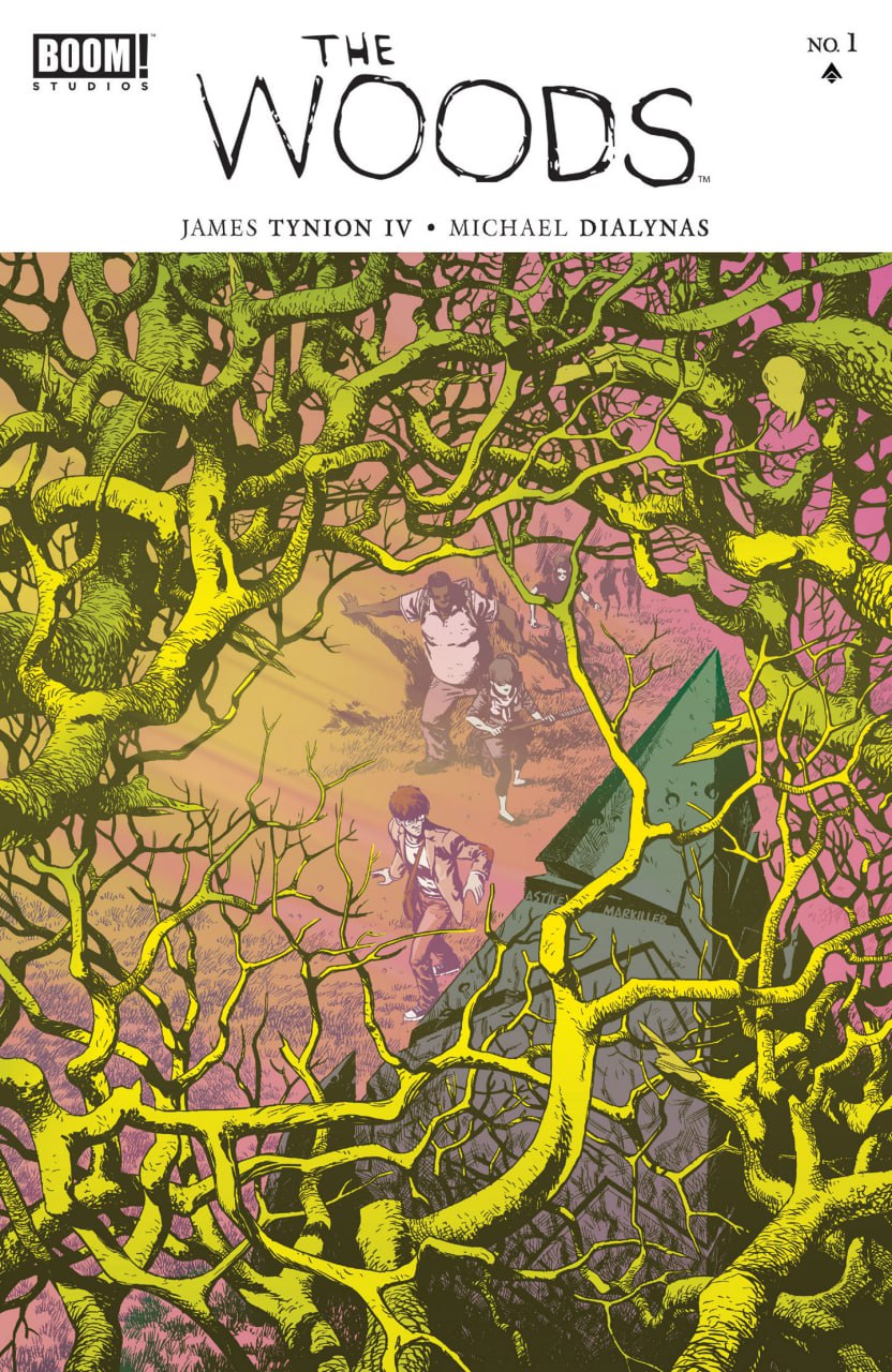Portada ampliada de The Woods