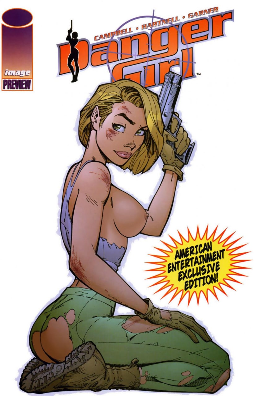 Portada ampliada de Danger Girl
