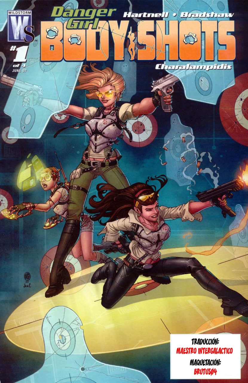 Portada ampliada de Danger Girl: Body Shots