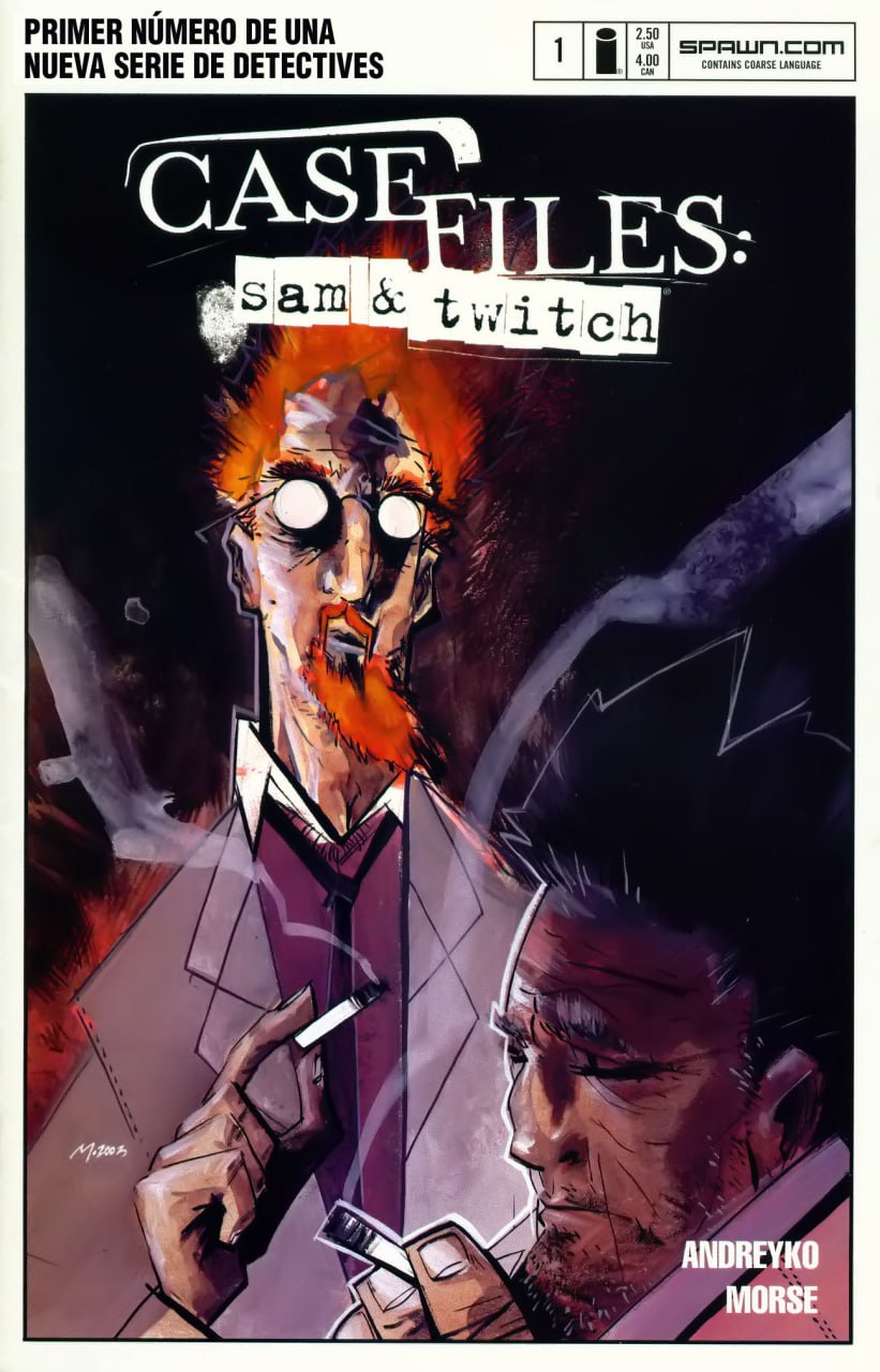 Portada ampliada de CASE FILES: sam & twitch