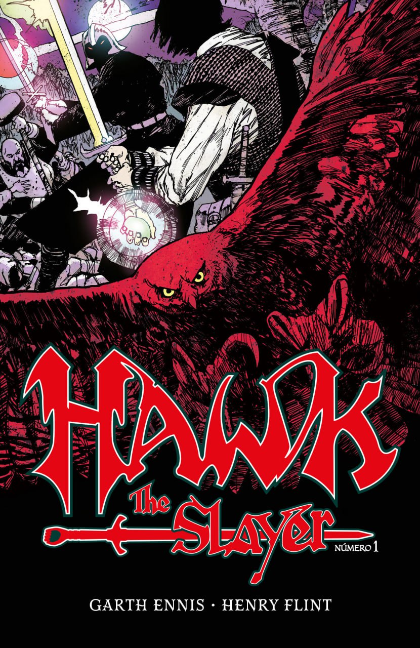 Portada ampliada de Hawk the Slayer