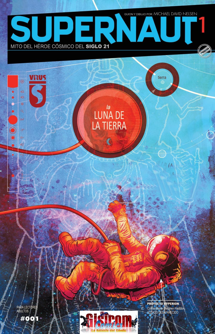 Portada ampliada de SUPERNAUT