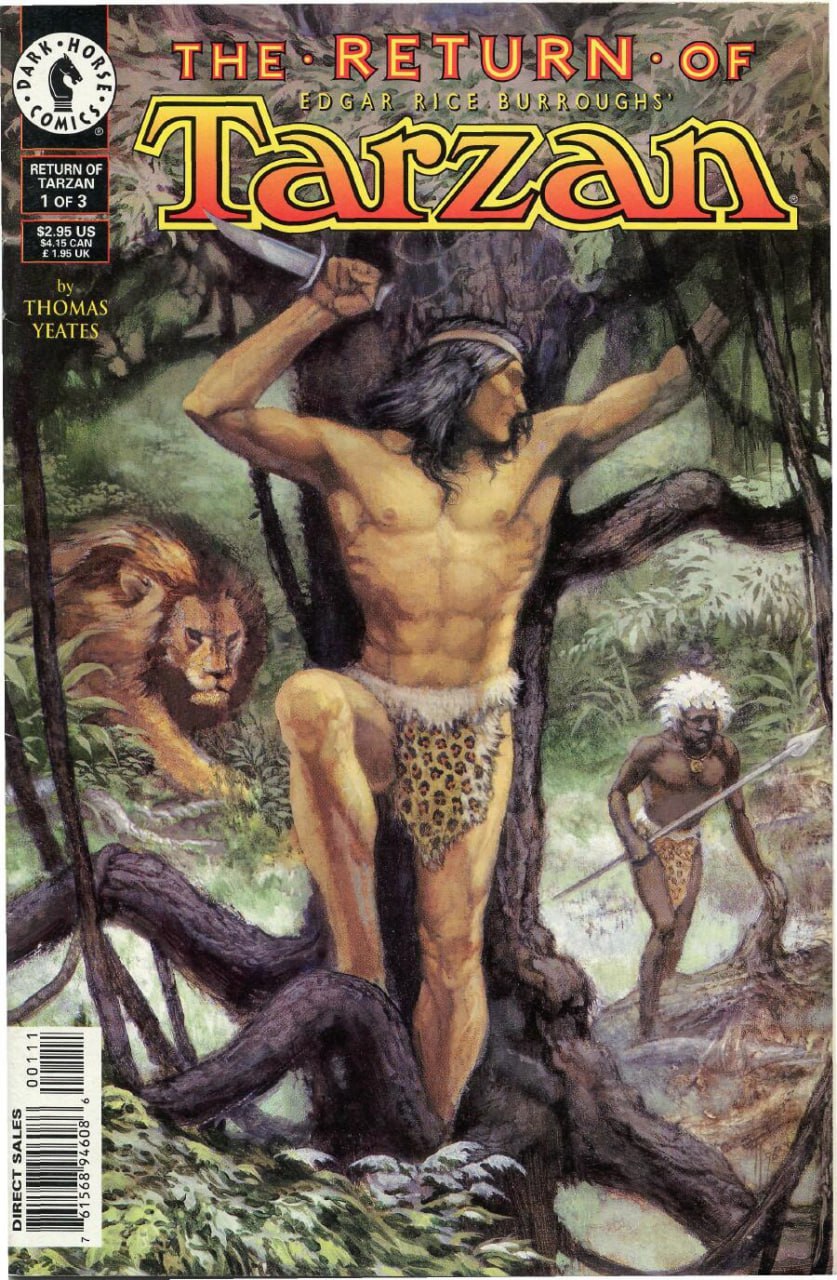 Portada ampliada de THE RETURN OF Tarzan