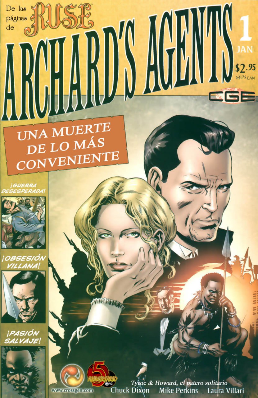 Portada ampliada de Archard's Agents