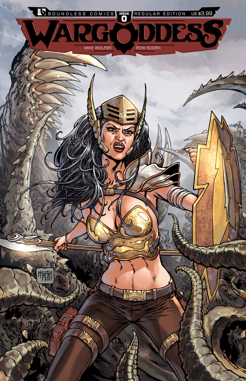 Portada ampliada de WARGODDESS