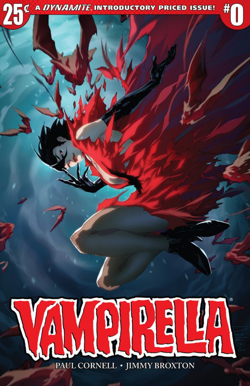 Portada ampliada de VAMPIRELLA