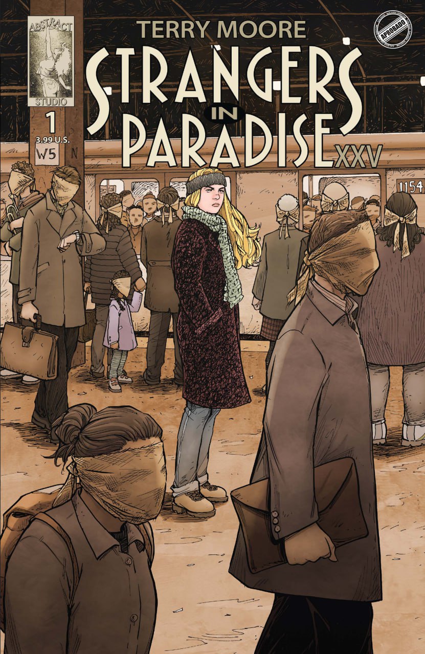 Portada ampliada de Strangers in Paradise