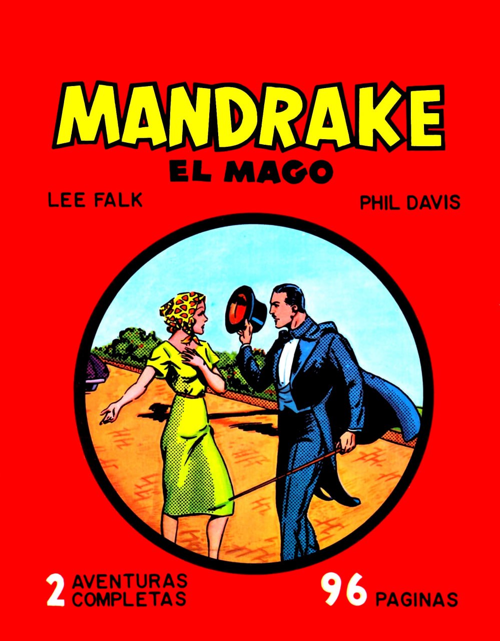 Portada ampliada de MANDRAKE EL MAGO
