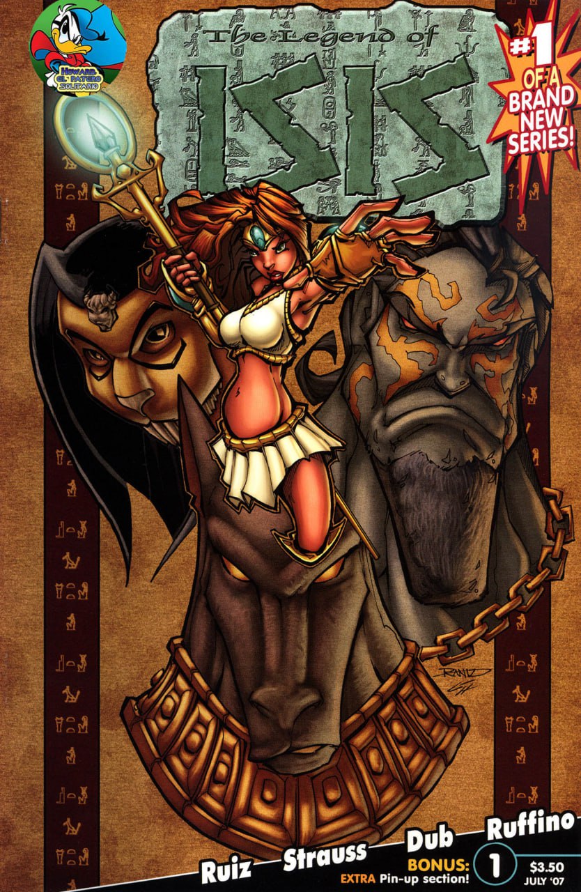 Portada ampliada de The Legend of Isis