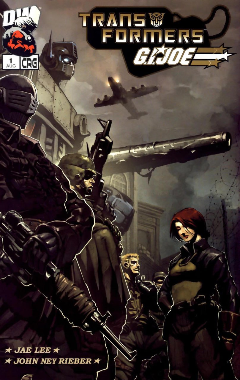 Portada ampliada de TRANSFORMERS GI JOE