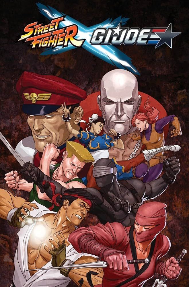 Portada ampliada de Street Fighter x G.I. Joe