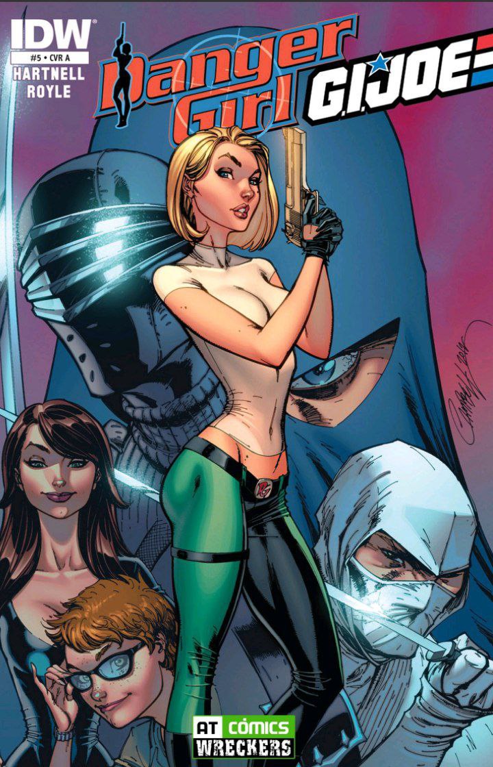 Portada ampliada de Danger Girl GI JOE