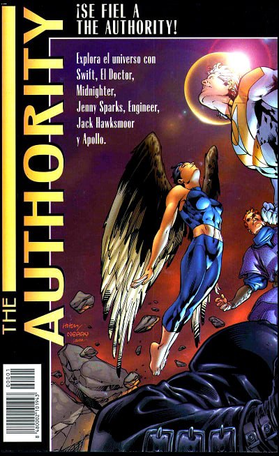 Portada ampliada de THE AUTHORITY