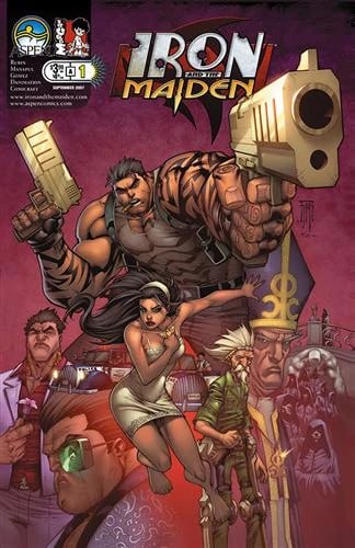 Portada ampliada de IRON MAIDEN