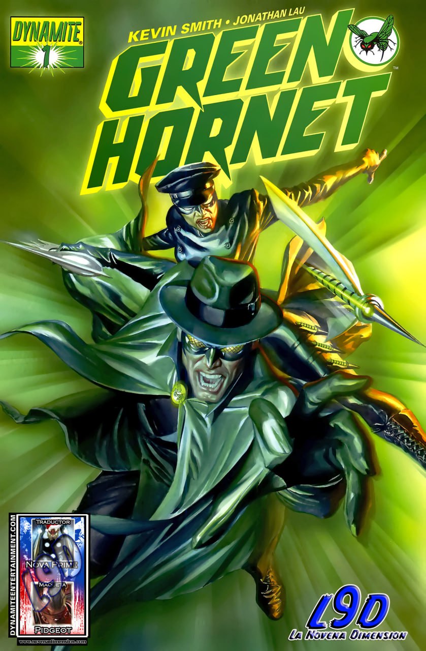 Portada ampliada de Green Hornet