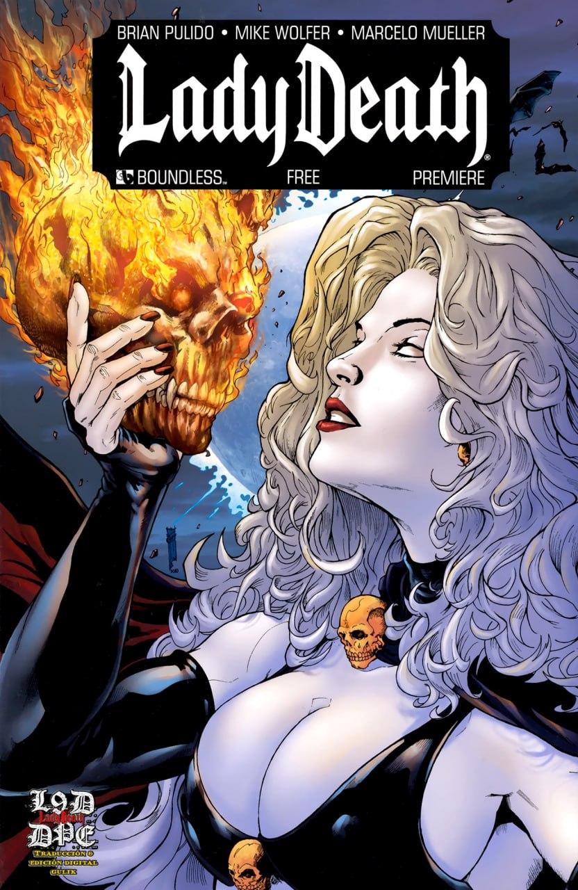 Portada ampliada de Lady Death