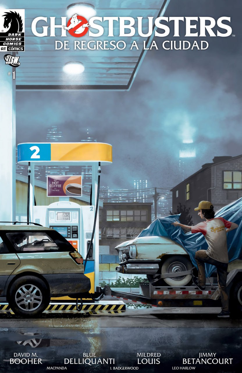 Portada ampliada de GHOSTBUSTERS DE REGRESO A LA CIUDAD