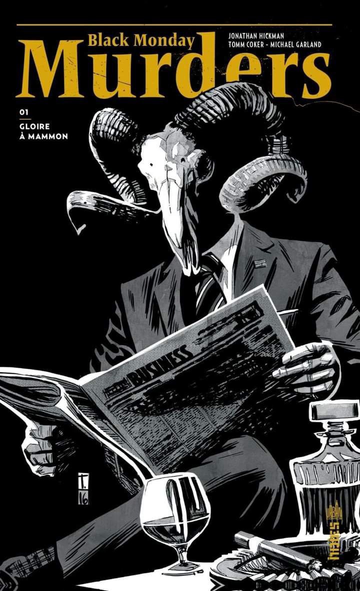 Portada ampliada de Black Monday Murders