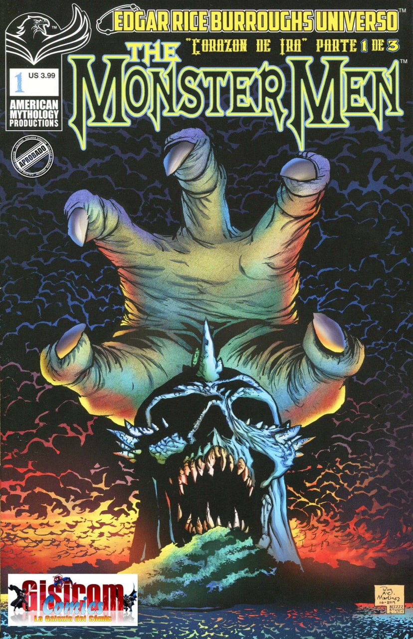 Portada ampliada de THE MONSTER MEN