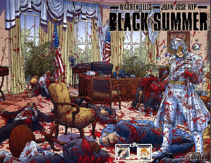 Portada ampliada de Black Summer