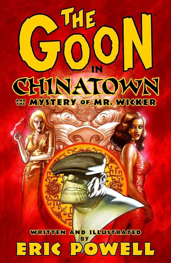 Portada ampliada de The Goon in Chinatown: Mystery of Mr. Wicker