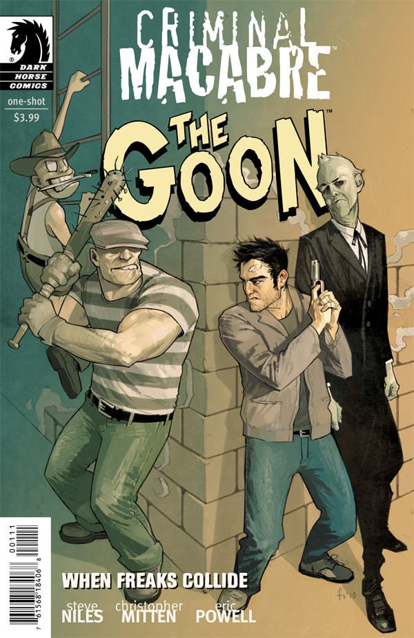 Portada ampliada de Criminal Macabre The Goon