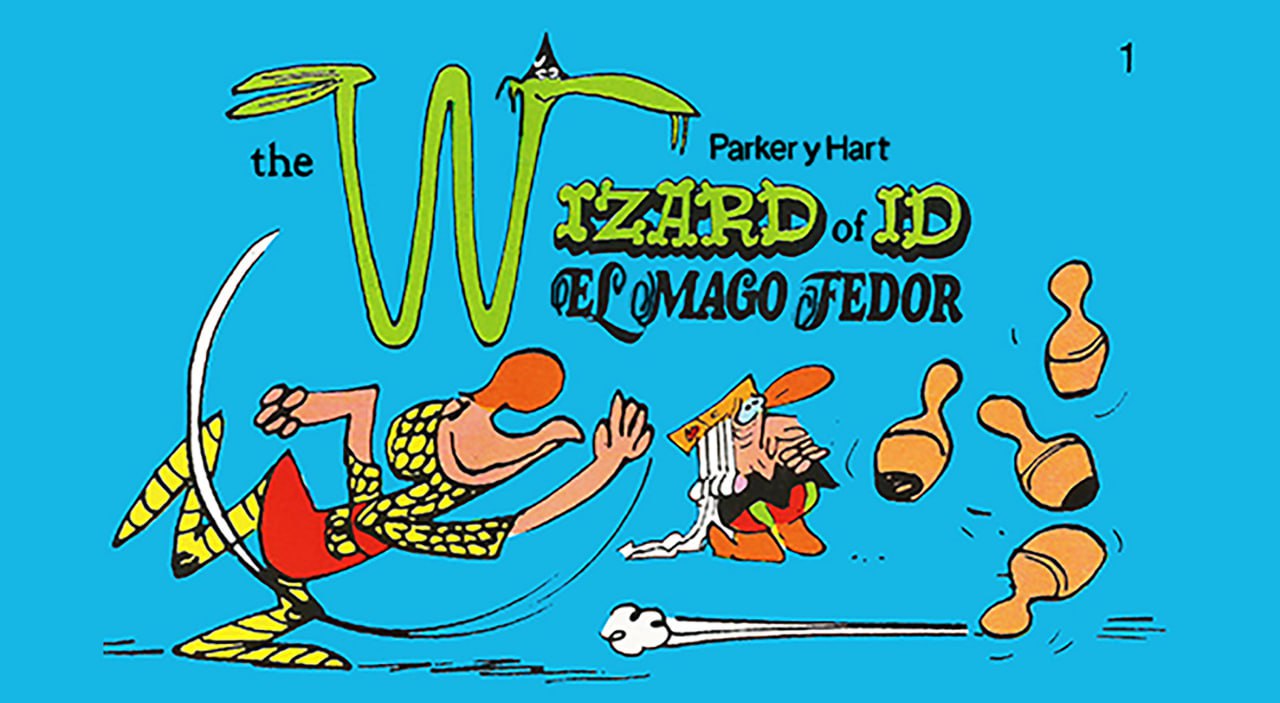 Portada ampliada de the WIZARD of ID