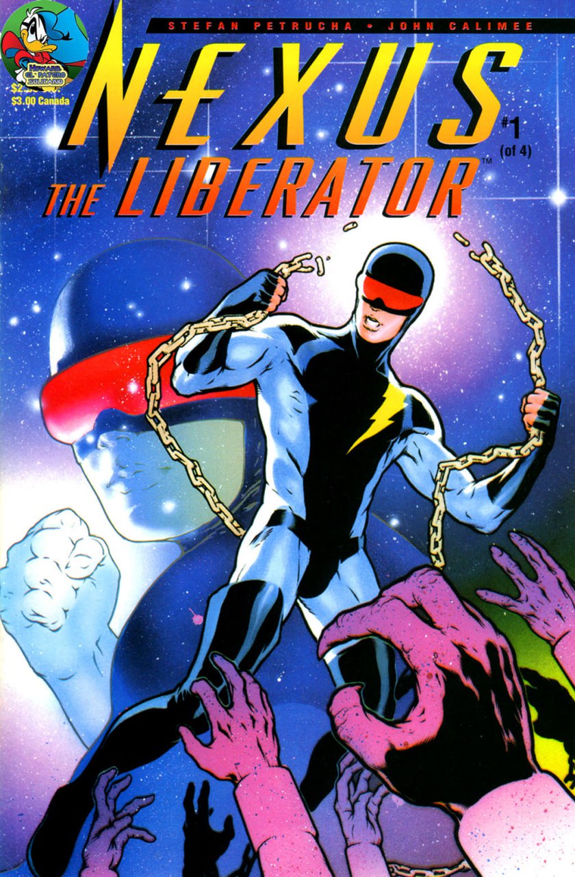 Portada ampliada de NEXUS THE LIBERATOR