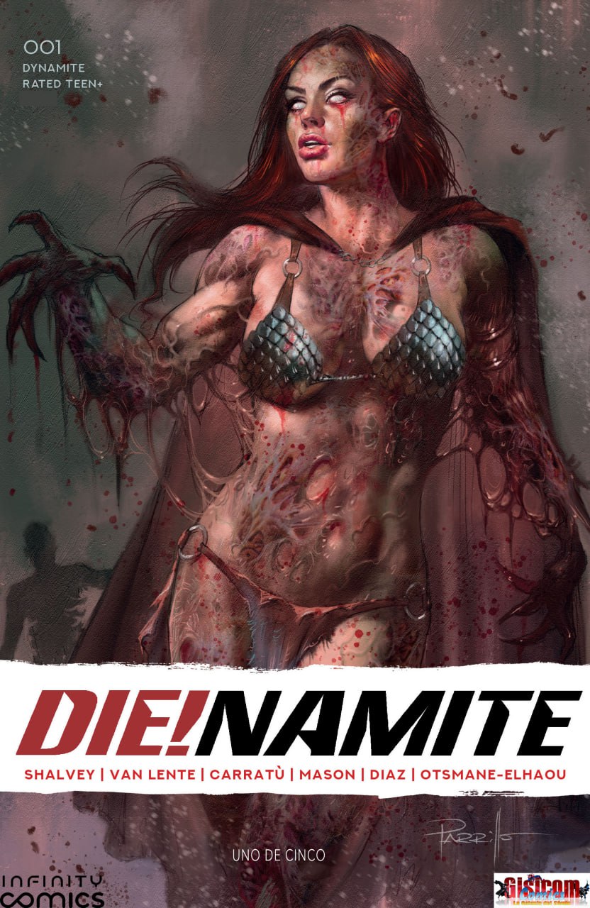 Portada ampliada de DIE!NAMITE