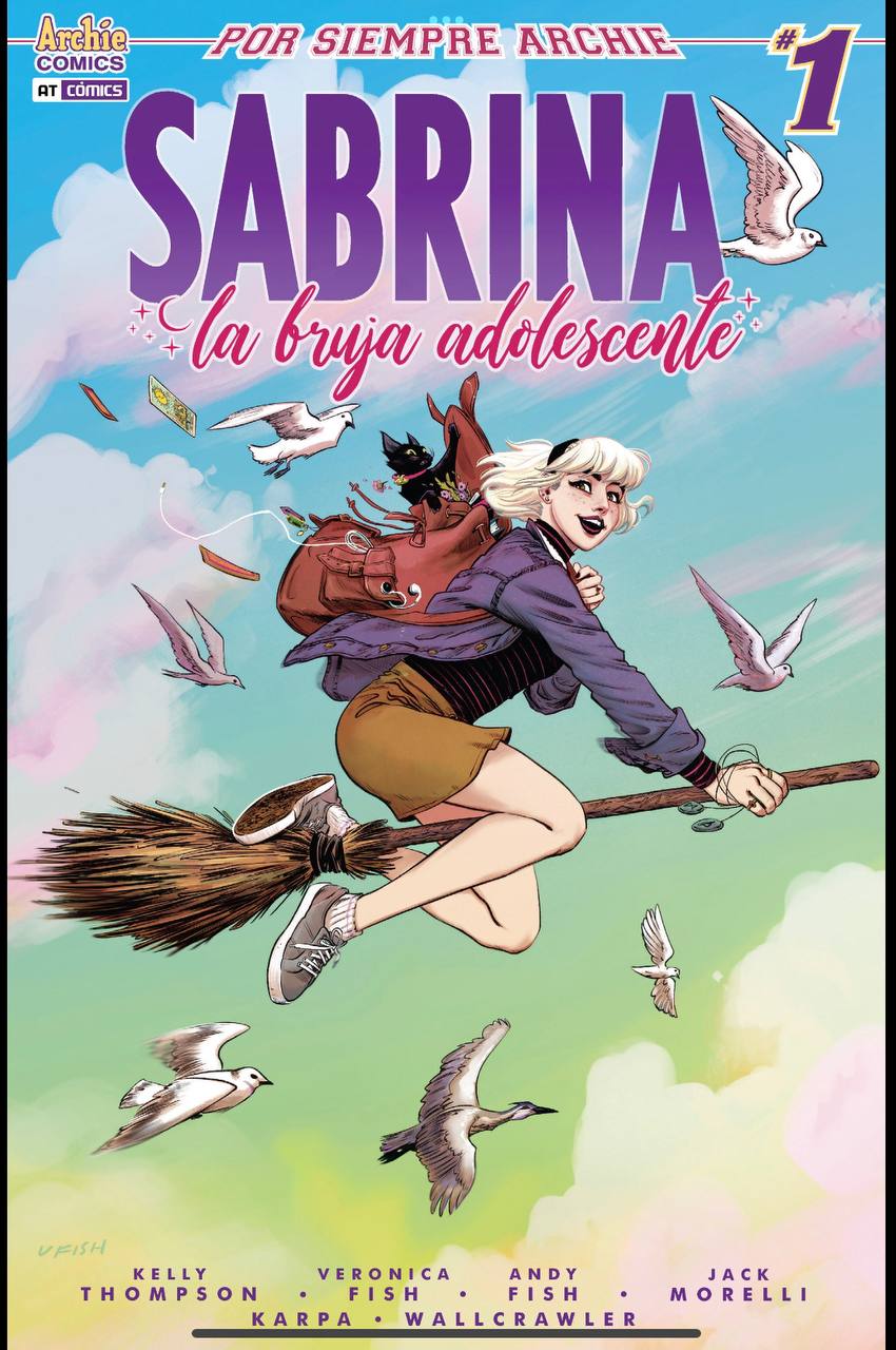 Portada ampliada de SABRINA la bruja adolescente
