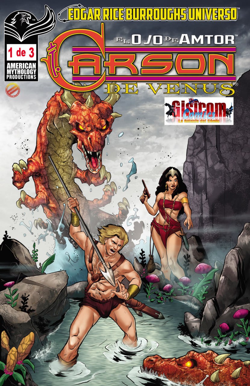 Portada ampliada de Carson of Venus