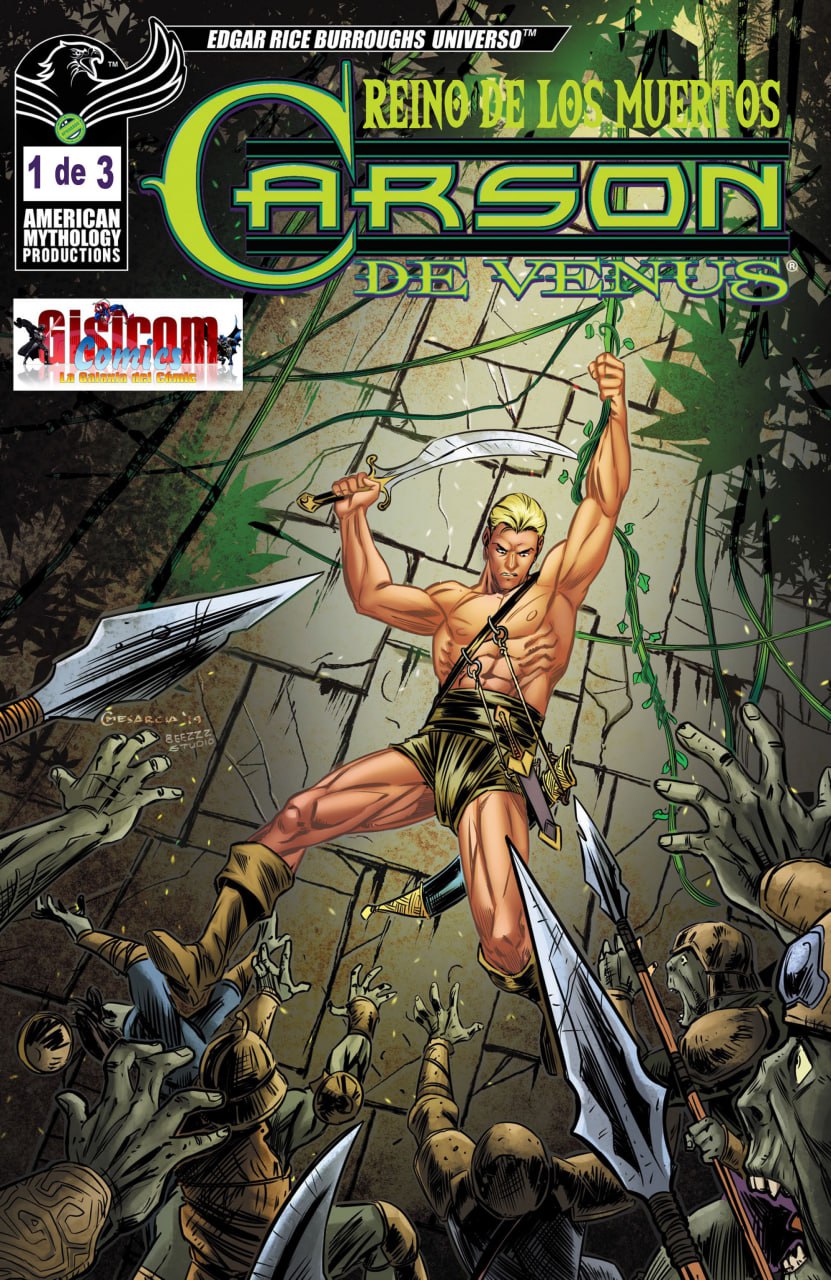Portada ampliada de Carson de Venus