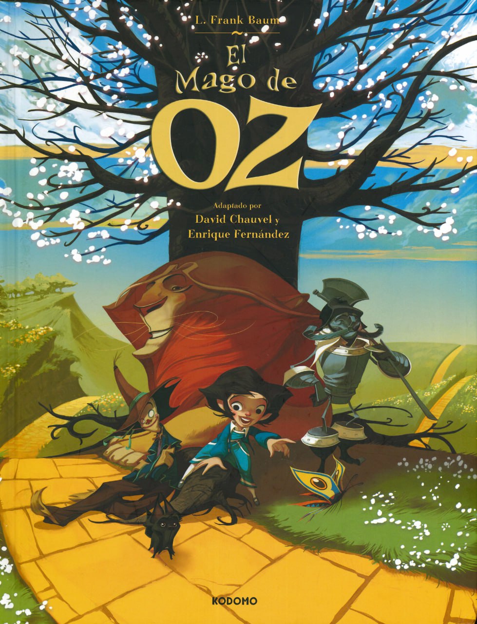 Portada ampliada de El Mago de OZ