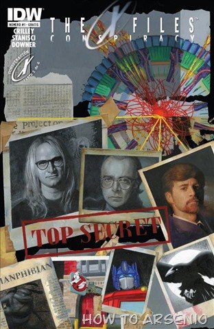Portada ampliada de THE FILES CONSPIRACY