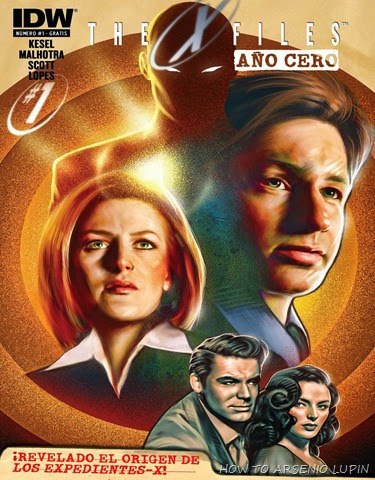 Portada ampliada de The X Files Año Cero