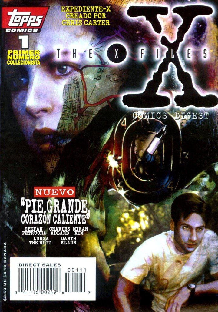 Portada ampliada de THE X FILES