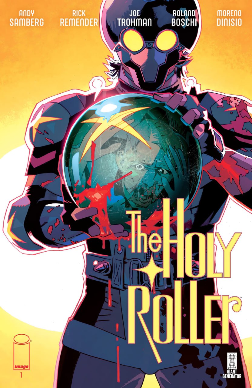 Portada ampliada de The Holy Roller