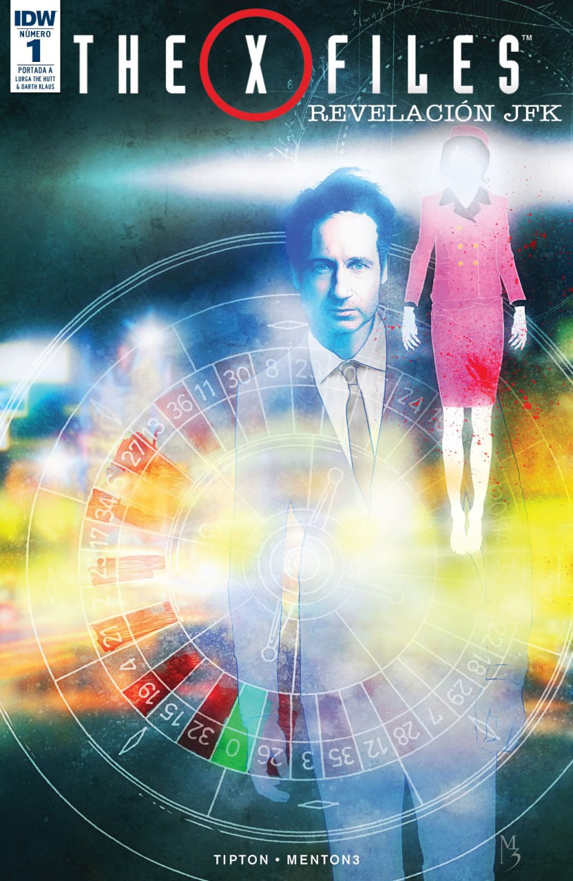 Portada ampliada de THE X FILES REVELACIÓN JFK