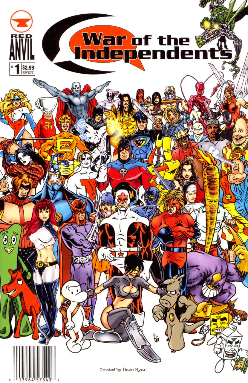 Portada ampliada de War of the Independents