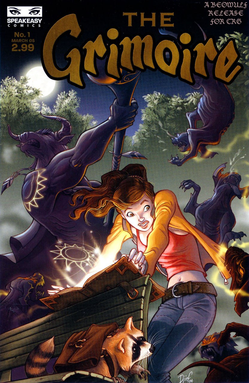 Portada ampliada de THE Grimoire