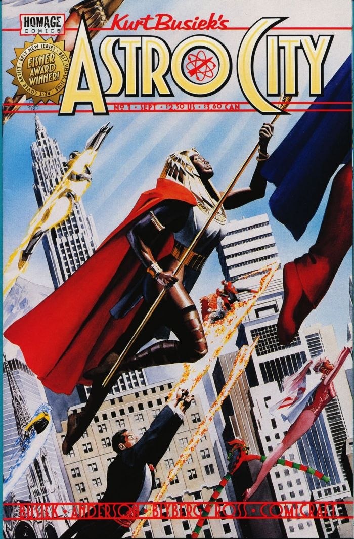 Portada ampliada de Astro City