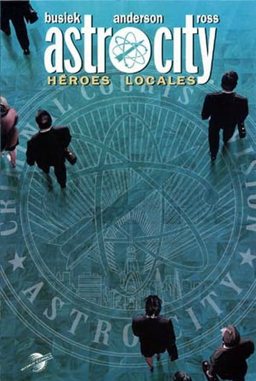 Portada ampliada de Astro City. Heroes Locales